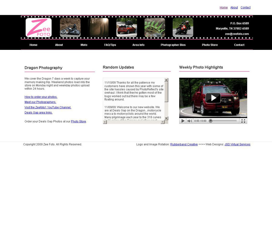 ZeeFoto Redesign